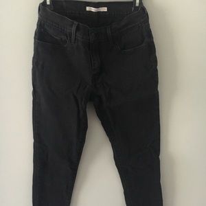 levis black jeans